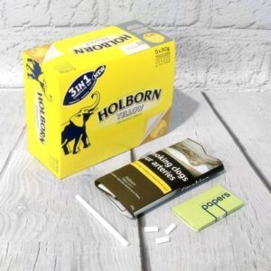 Holborn Yellow Hand Rolling Tobacco – 3 in 1 30g Pouch