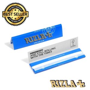 Rizla King Size Blue Slim Rolling Papers | Bundle of 2