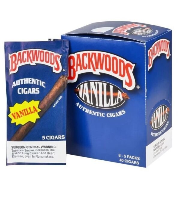 Backwoods Vanilla Cigars 8/5ct - Premium Tobacco